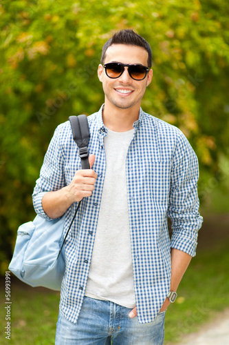 Photo: Smiling student portrait Smiling student portrait