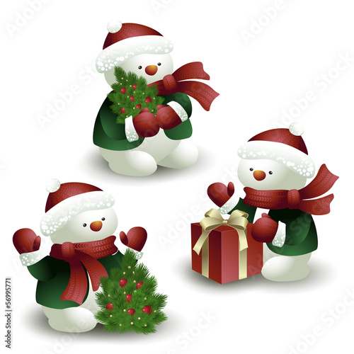 Vector: Snow Man Snow Man