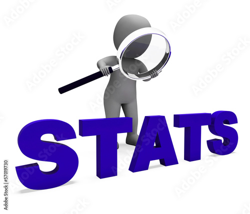 Illustration: Stats Character Shows Statistics Reports Stat Or Analysis Stats Character Shows Statistics Reports Stat Or Analysis