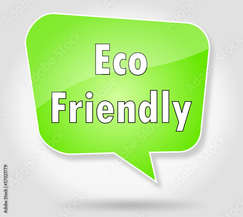 Vector: Bulle : Eco Friendly Bulle : Eco Friendly