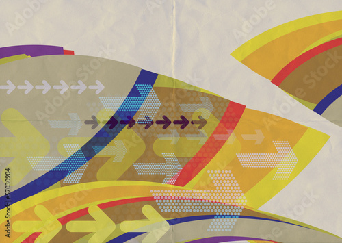 Photo: graphic paper design graphic paper design