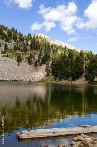 Photo: Emerald Lake Lassen NP Emerald Lake Lassen NP