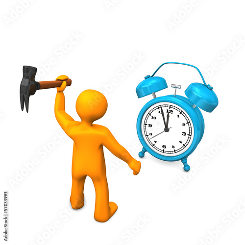 Illustration: Manikin Hammer Alarmer Manikin Hammer Alarmer