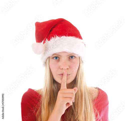 Photo: Süßer Nikolaus macht psssst! Süßer Nikolaus macht psssst!