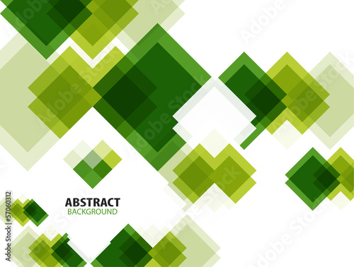 Vector: Green modern geometrical abstract background Green modern geometrical abstract background
