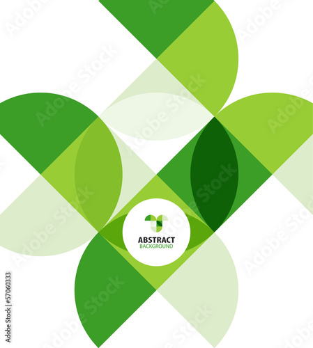 Vector: Green modern geometrical abstract background Green modern geometrical abstract background