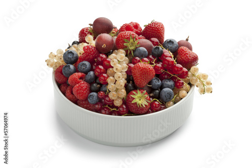 Photo: Bowl with summer fruit Bowl with summer fruit