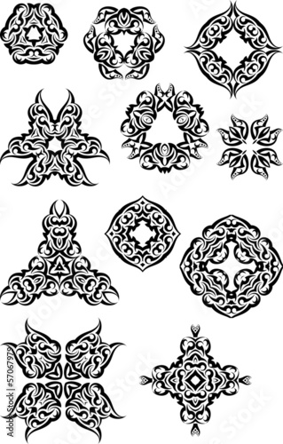Vector: Tattoo Tribal Design Tattoo Tribal Design