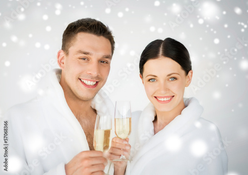 Photo: couple in spa couple in spa
