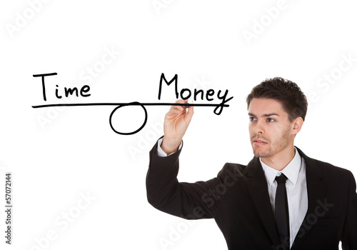 Photo: Time and money equilibrium Time and money equilibrium