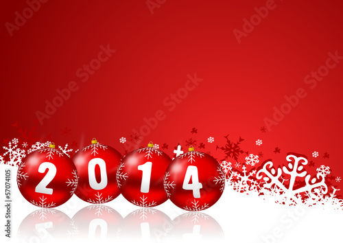 Illustration: 2014 new year 2014 new year