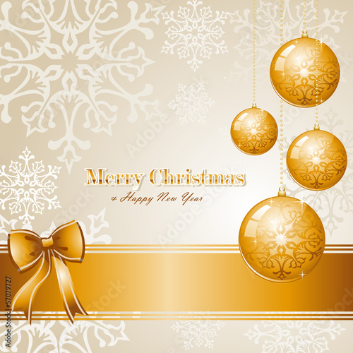 Vector: Luxury Merry Christmas background EPS10 vector file. Luxury Merry Christmas background EPS10 vector file.