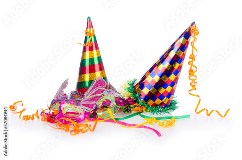 Photo: Party items on the white Party items on the white