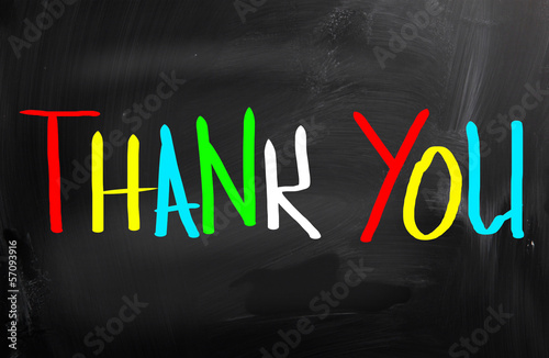Illustration: Thank You Concept Thank You Concept