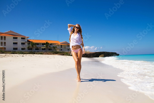 Photo: Beautiful girl relaxing Beautiful girl relaxing