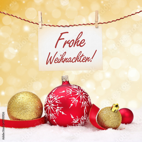 Photo: Frohe Weihnachten Frohe Weihnachten