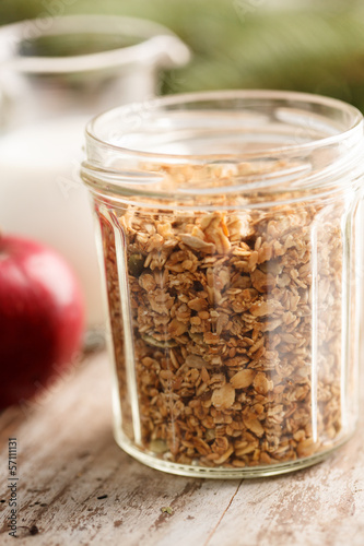 Photo: Granola Cereal with nuts Granola Cereal with nuts
