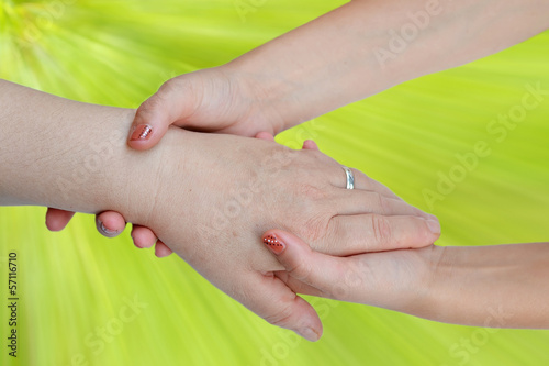 Photo: Helping hands Helping hands
