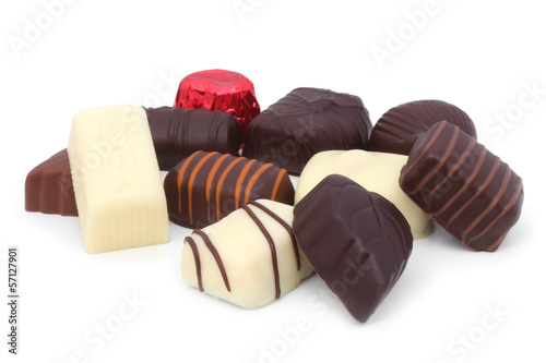 Photo: Belgian chocolates - Pralines belges Belgian chocolates - Pralines belges