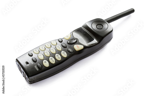Photo: Wireless telephone receiver Wireless telephone receiver