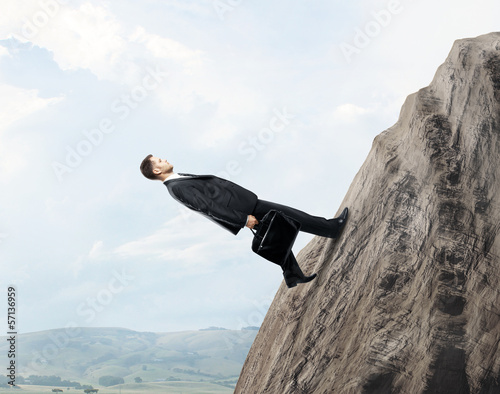 Photo: man walking up man walking up