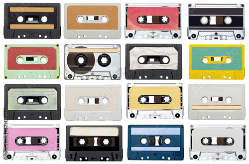 Photo: music audio tape vintage music audio tape vintage