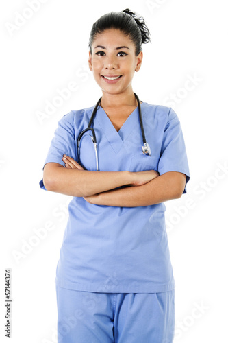 Photo: Female Healthcare Worker Female Healthcare Worker