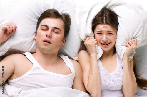 Photo: sleep of husband and wife sleep of husband and wife