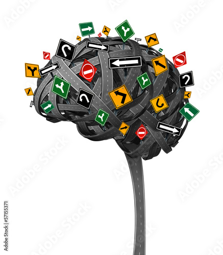 Illustration: Brain Direction Brain Direction