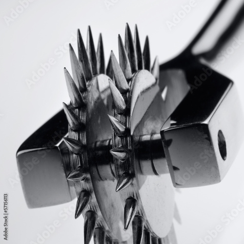 Photo: a spike steel pinwheel in fifty shades of grey style a spike steel pinwheel in fifty shades of grey style