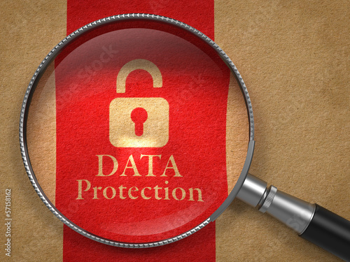 Illustration: Data Protection Concept. Data Protection Concept.