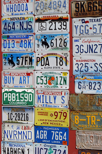 Photo: us license plates us license plates