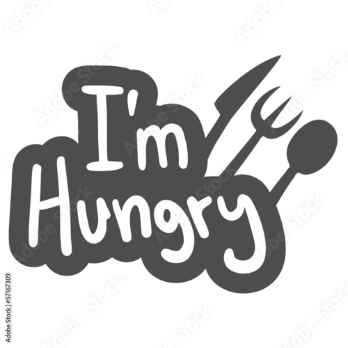 Vector: I´m hungry I´m hungry