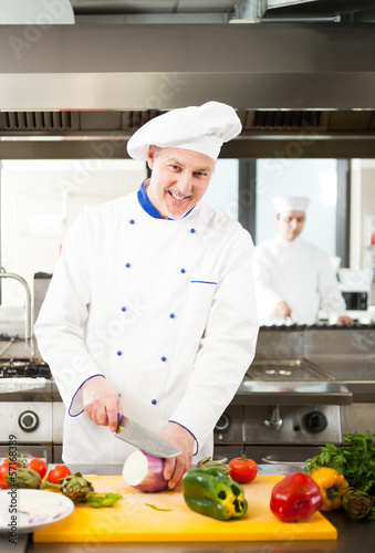 Photo: Chef at work Chef at work