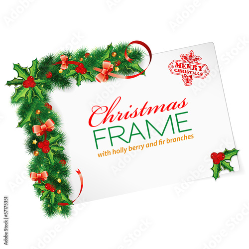 Vector: Christmas Frame Christmas Frame
