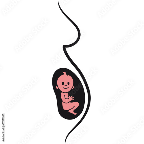 Illustration: Pregnant Baby Pregnant Baby