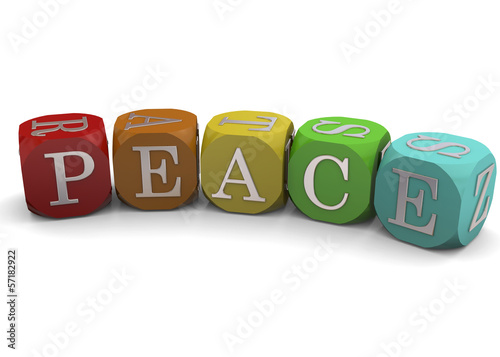 Illustration: PEACE - 3D PEACE - 3D