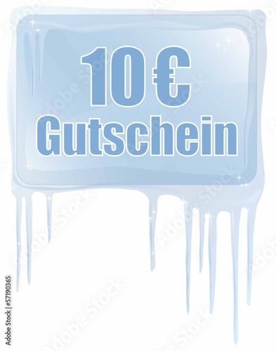Vector: 10 € Gutschein 10 € Gutschein