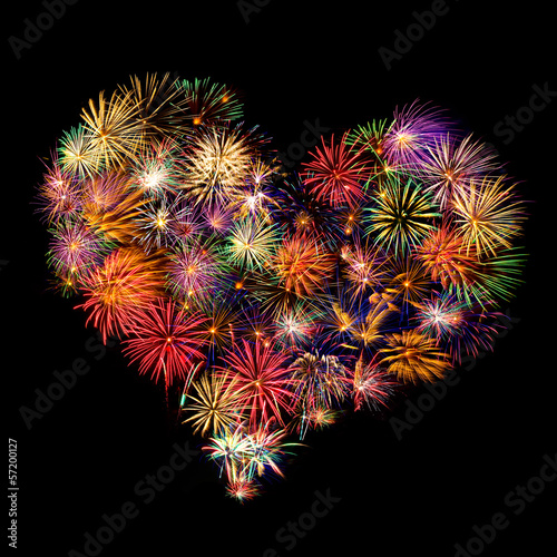 Photo: Herz - Feuerwerk Herz - Feuerwerk