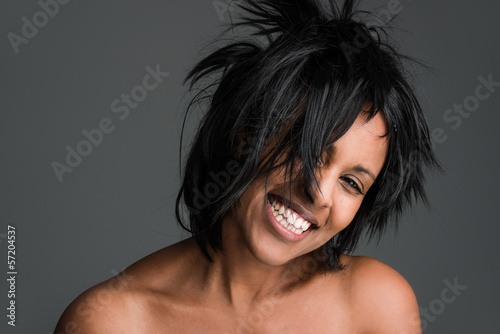 Photo: young african woman young african woman
