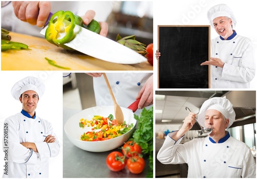Photo: Chefs at work Chefs at work