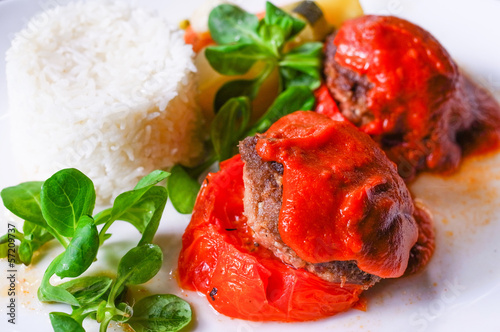Photo: stuffed tomatoes stuffed tomatoes