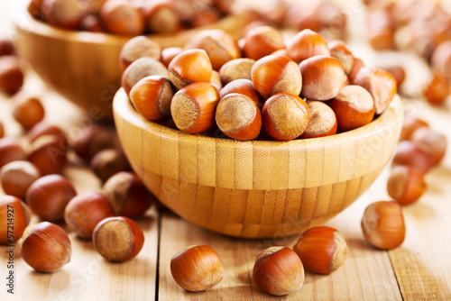 Photo: hazelnuts hazelnuts