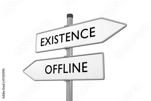 Illustration: Existence / Offline Existence / Offline