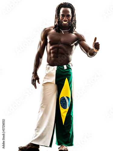 Photo: brazilian black man thumb up brazilian black man thumb up