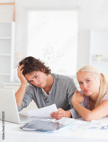Photo: Worn out couple Worn out couple