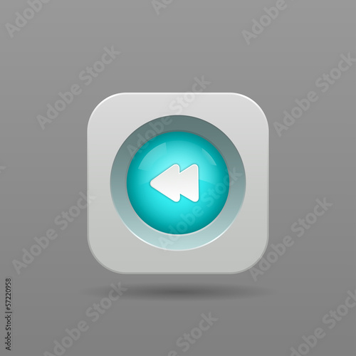 Vector: Previous button Previous button