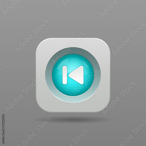 Vector: Previous button Previous button