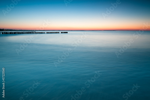 Photo: Breakwater Sunset Breakwater Sunset