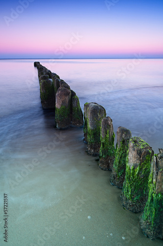 Photo: Breakwater Sunset Breakwater Sunset